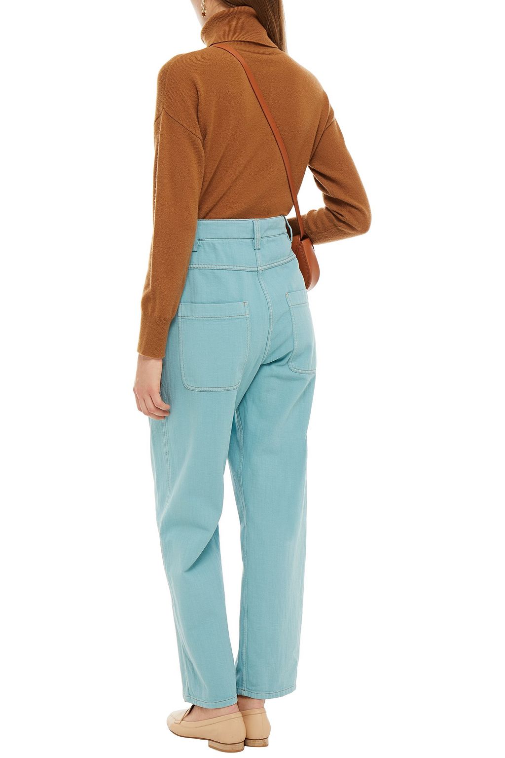 BRUNELLO CUCINELLI Hoch sitzende Jeans mit weitem Bein