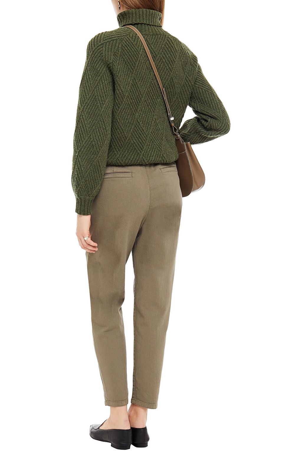 BRUNELLO CUCINELLI High-rise tapered jeans
