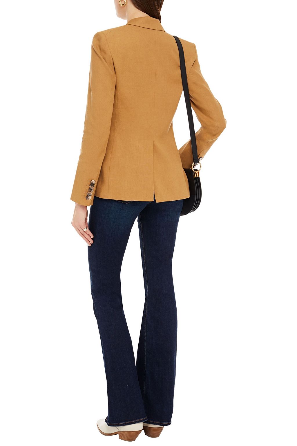 VERONICA BEARD Lonny Dickey linen-blend blazer