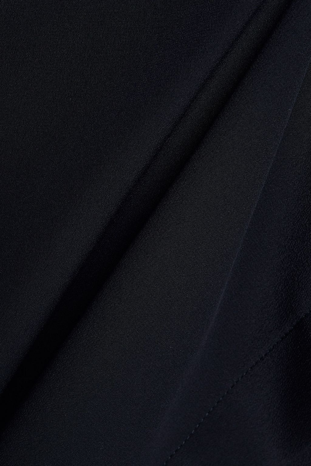 VICTORIA BECKHAM Layered silk crepe de chine shirt