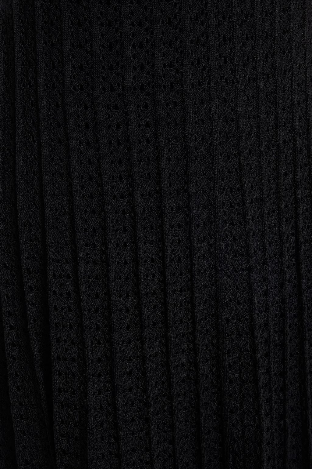 SANDRO Crochet-knit midi dress
