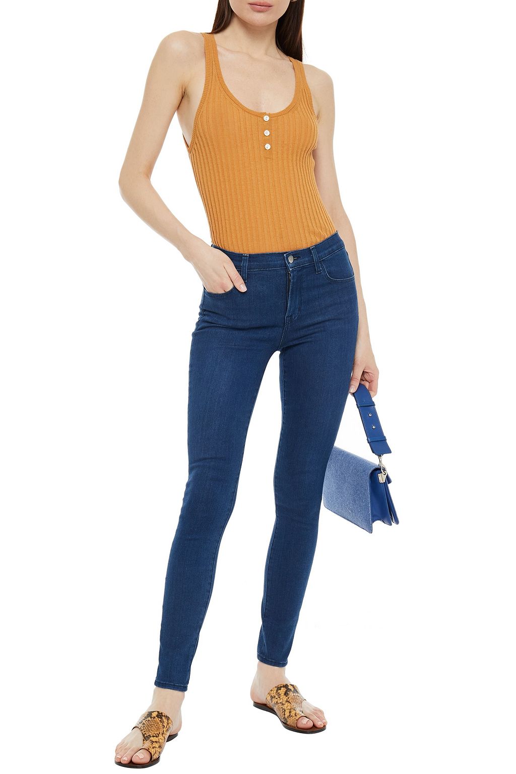 J BRAND Maria high-rise skinny jeans