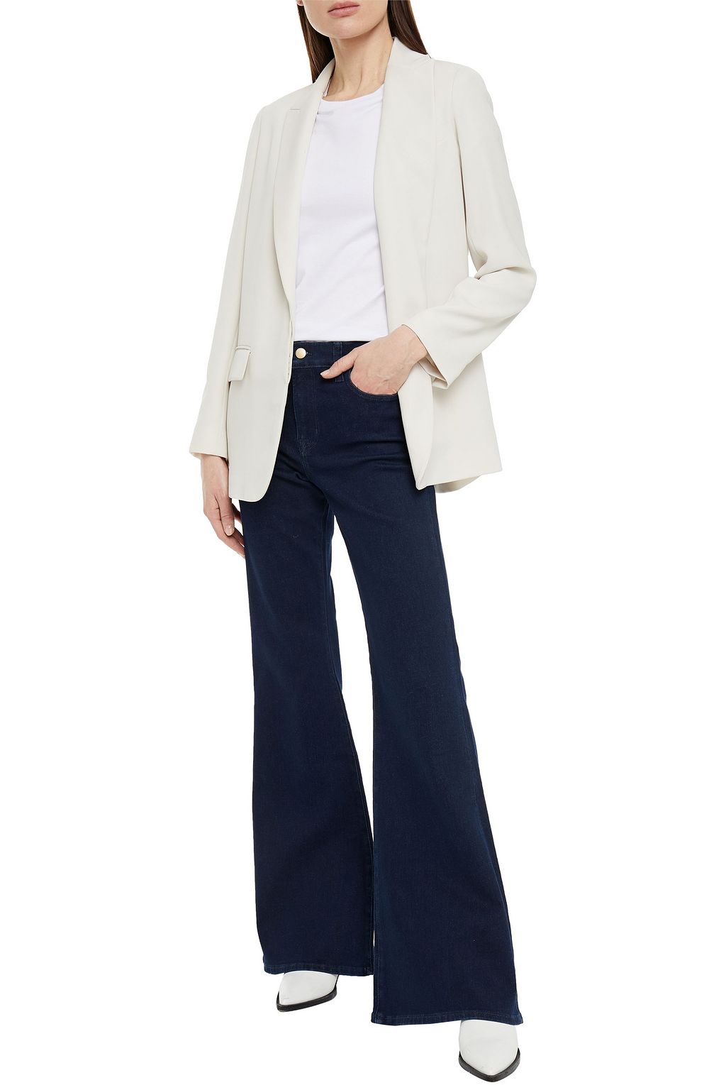 J BRAND Valentina high-rise flared jeans