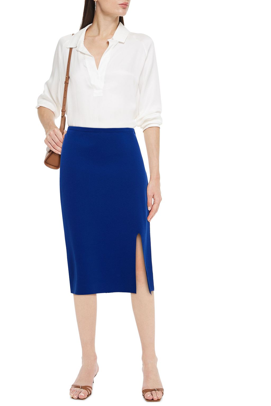 DIANE VON FURSTENBERG Priscilla Midirock aus Stretch-Strick