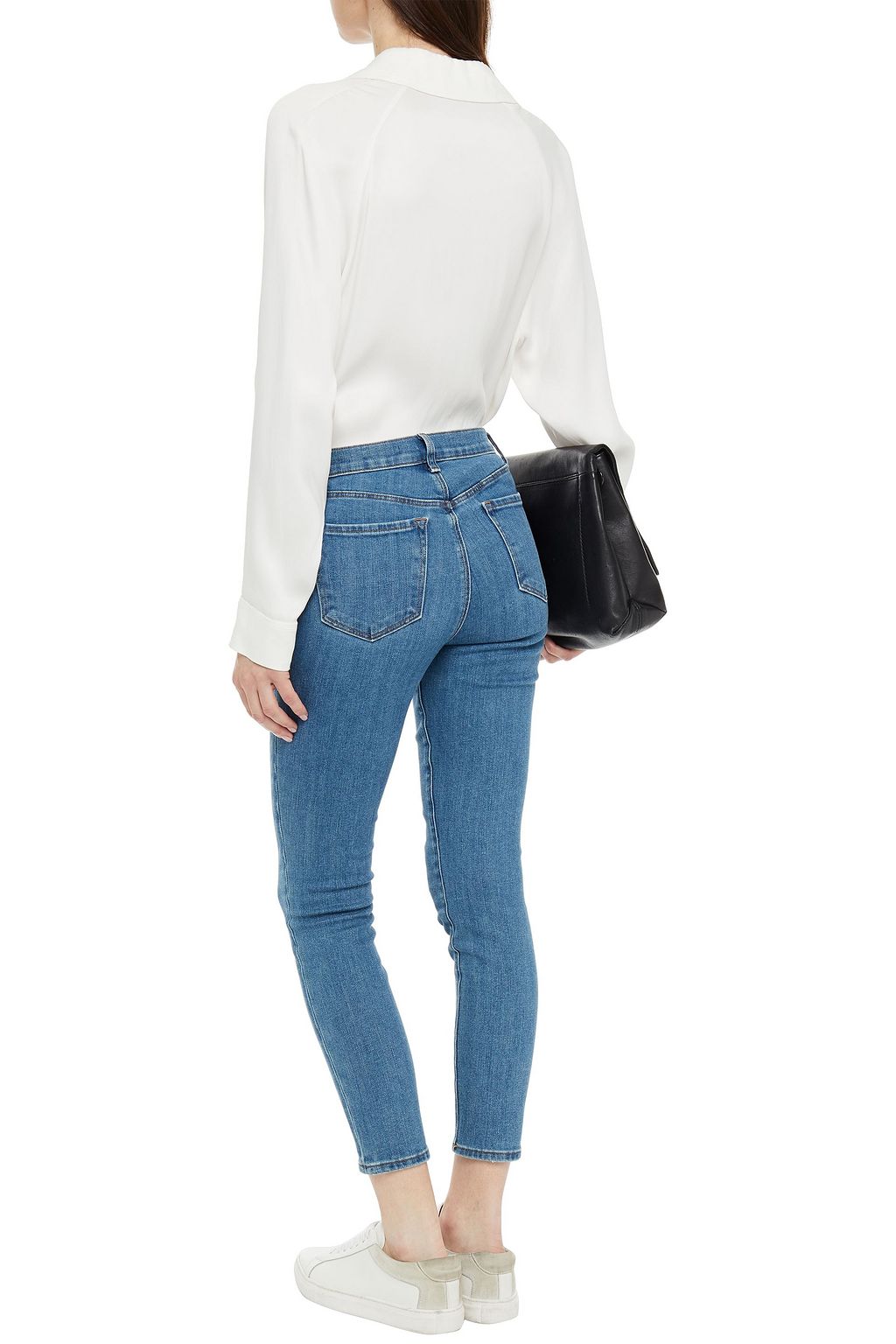 J BRAND Alana hoch sitzende Skinny Jeans