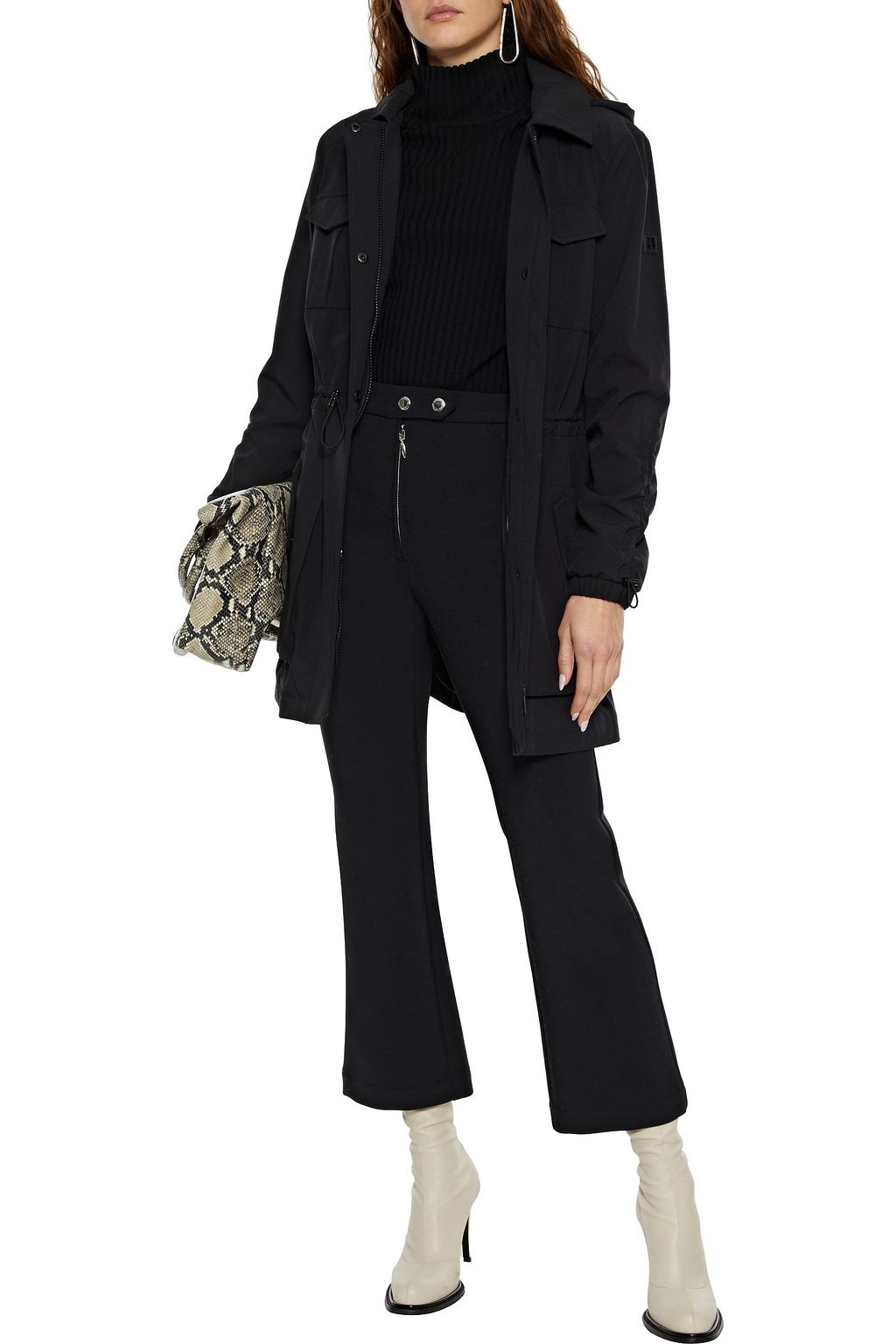 DKNY Shell hooded parka