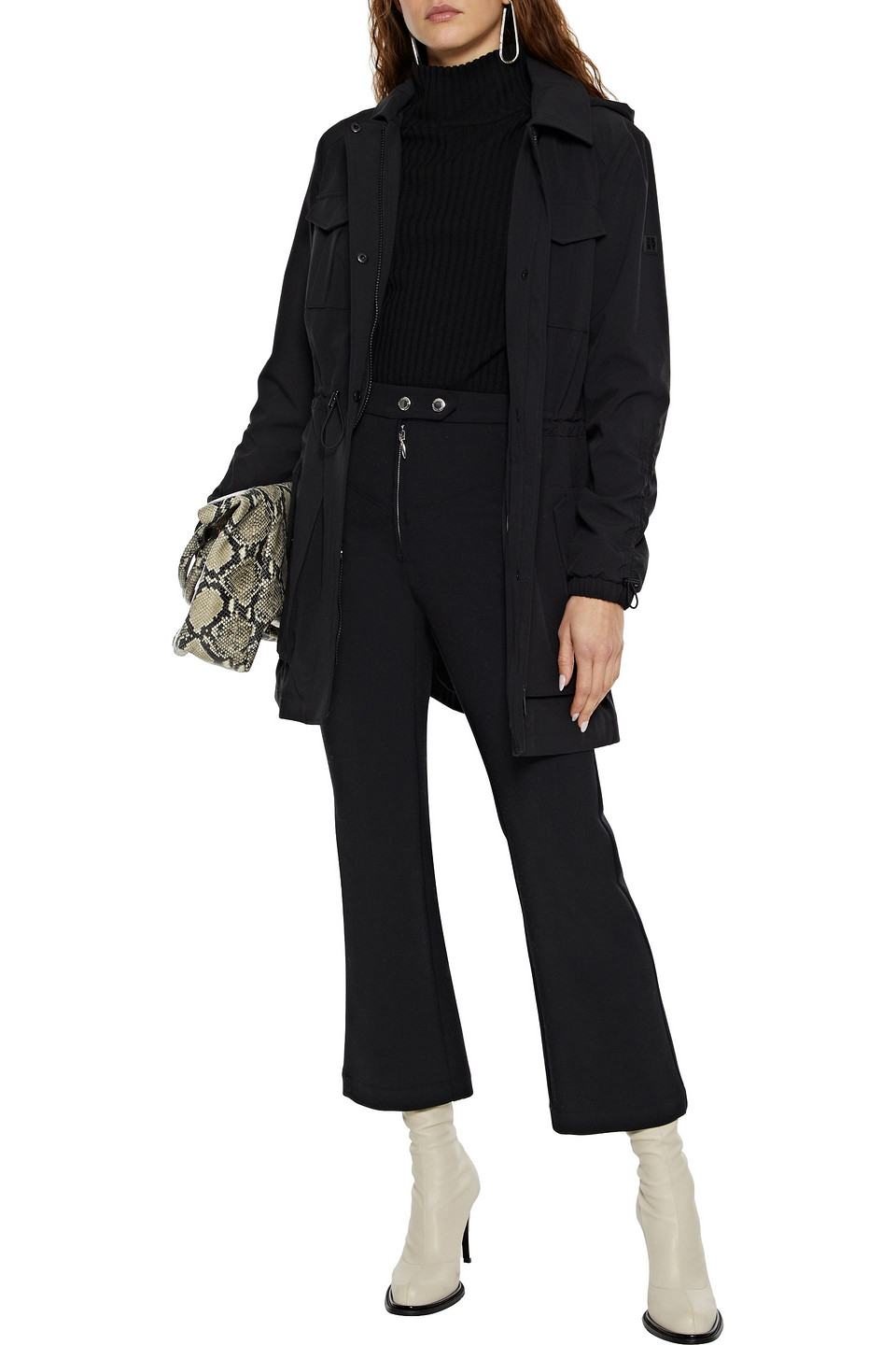 DKNY SHELL HOODED PARKA,3074457345625225094