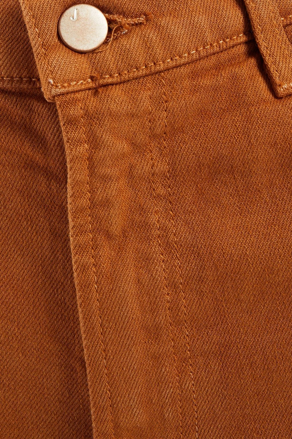 J BRAND High-rise straight-leg jeans