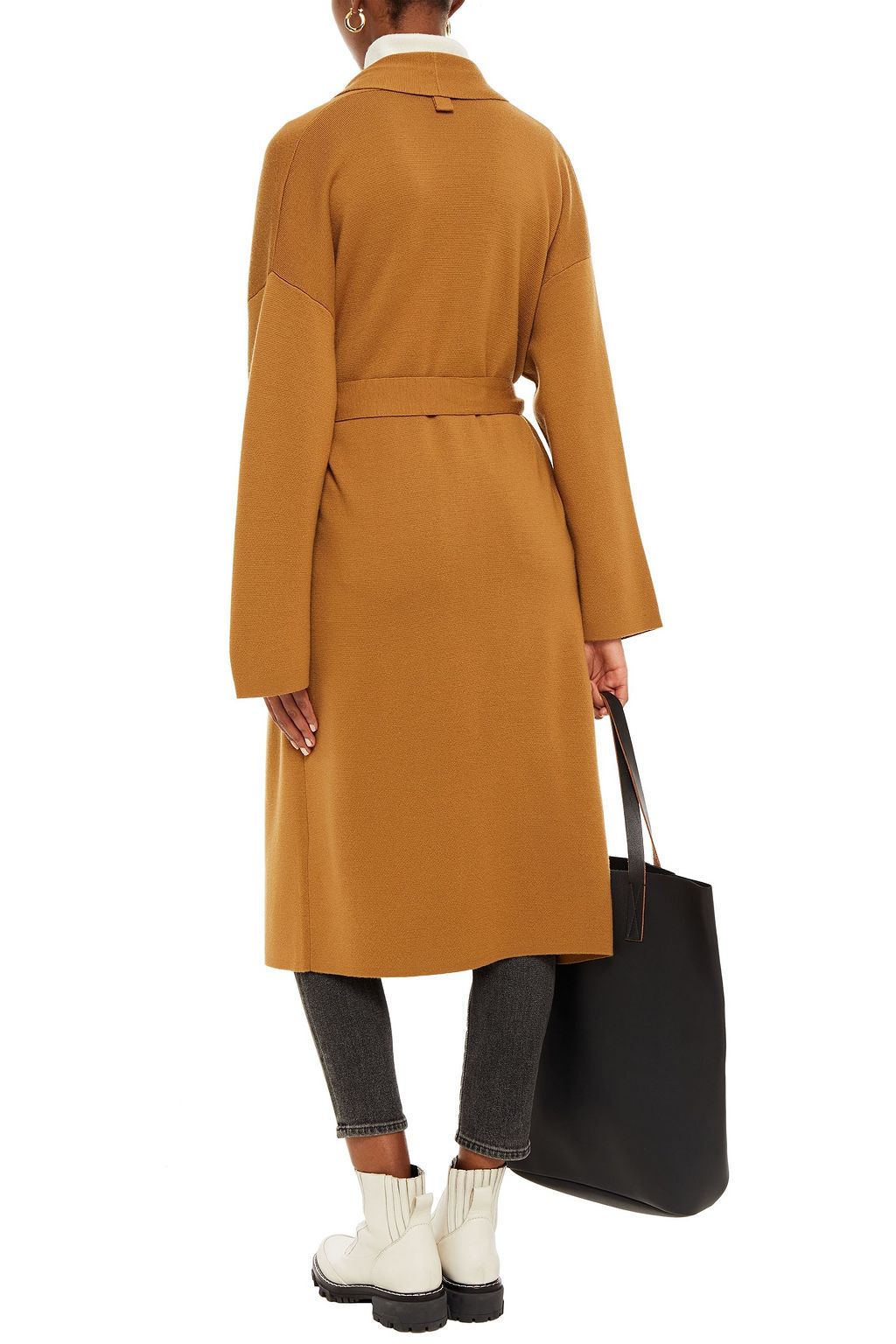 RAG & BONE Emory belted merino wool cardigan