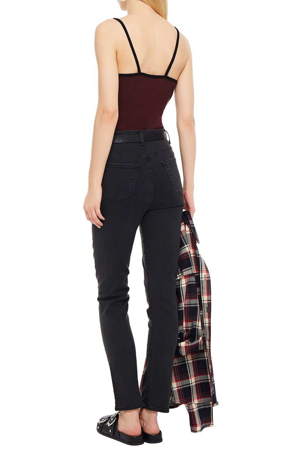 J BRAND ハイライズ スリムレッグ ジーンズ