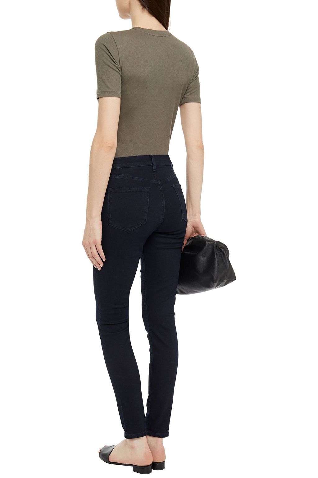 Dark denim Maria high-rise skinny jeans 