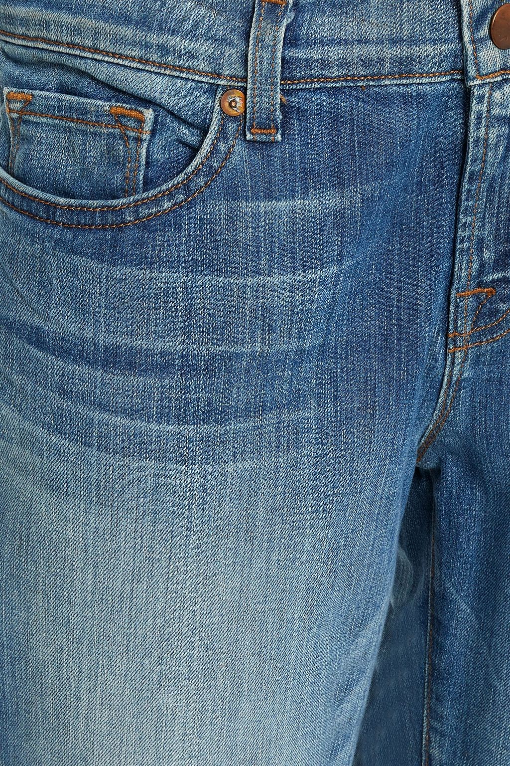 J BRAND 910 faded low-rise skinny jeans