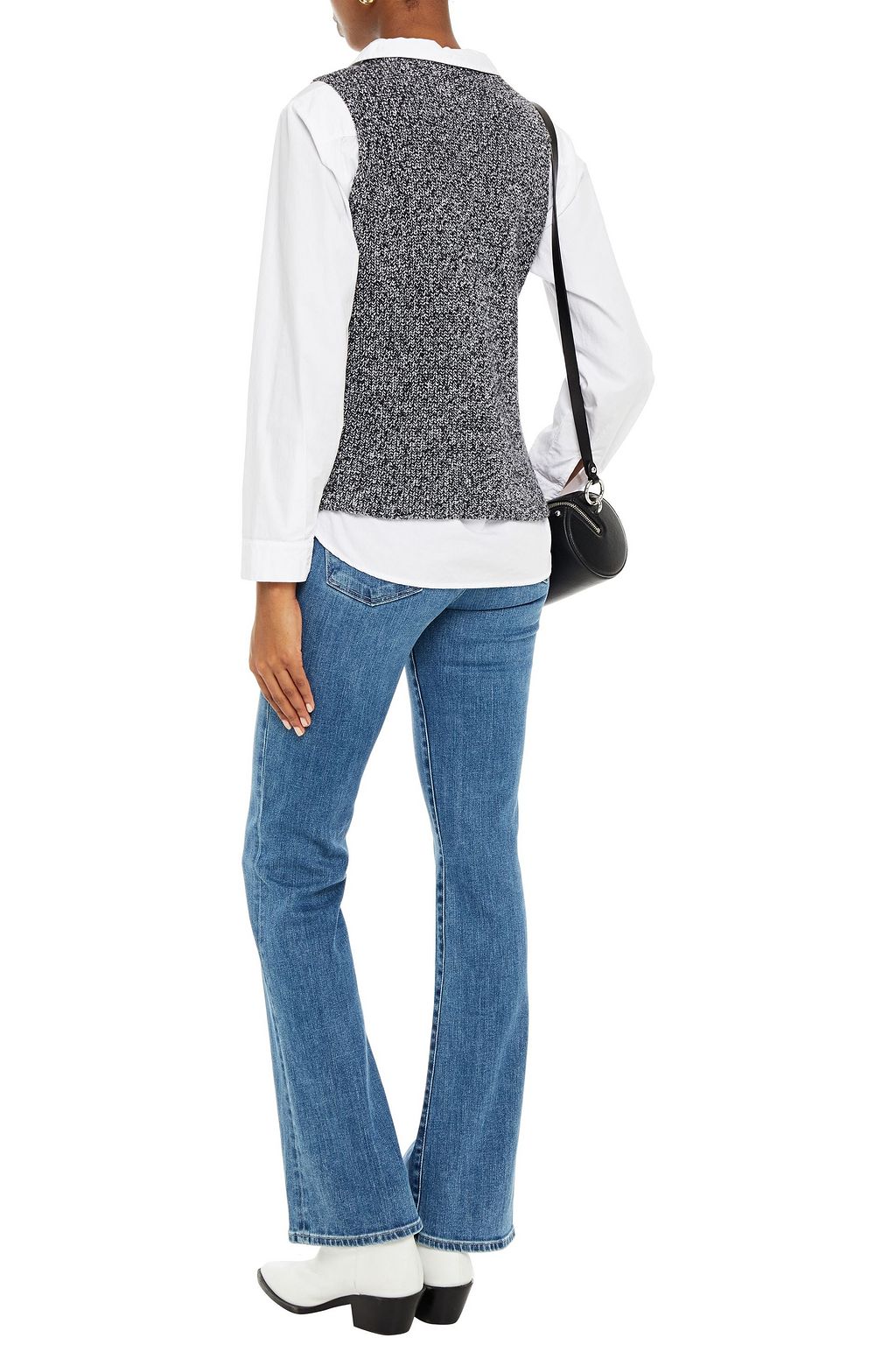 J BRAND Sallie faded mid-rise bootcut jean