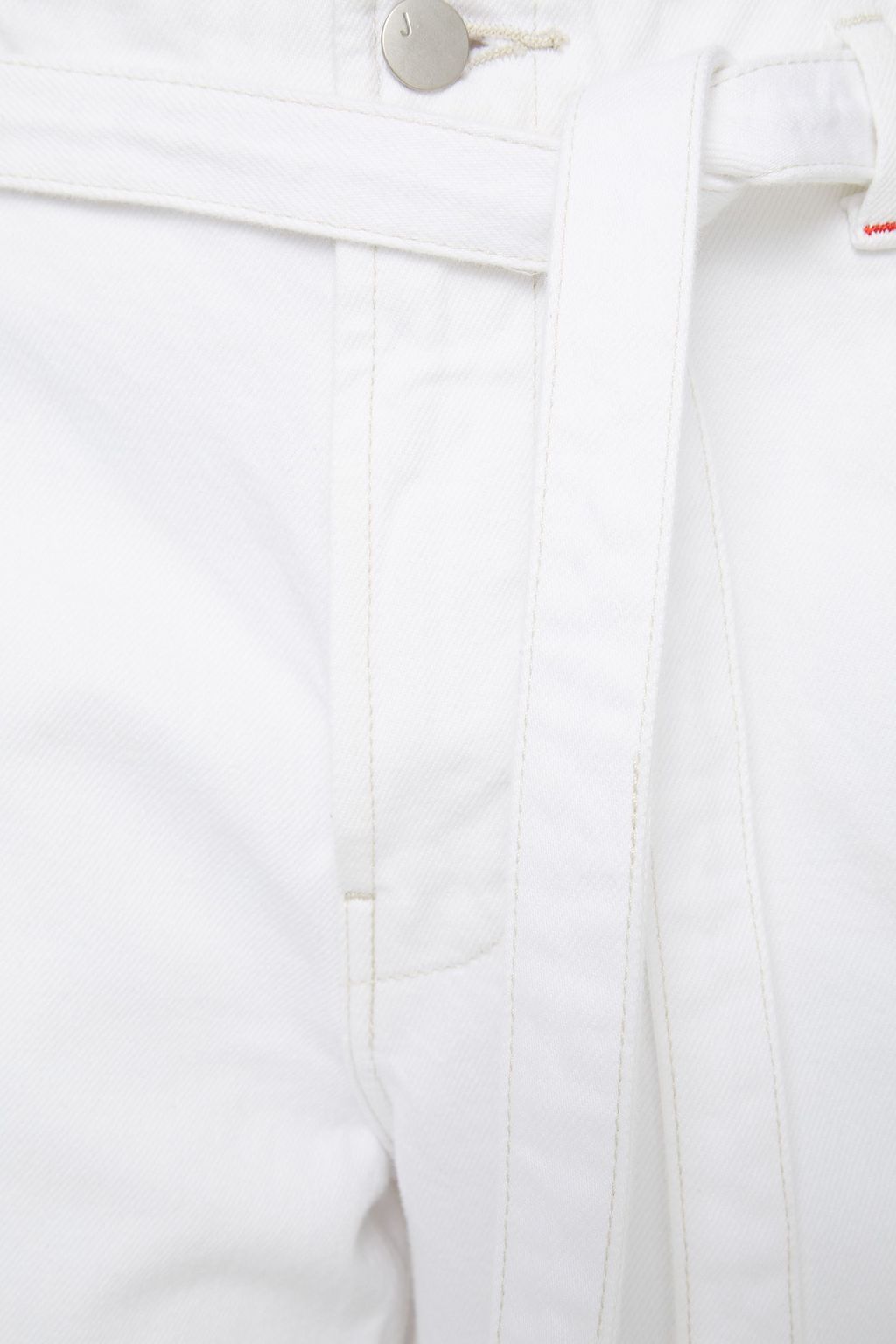 J BRAND Belted high-rise wide-leg jeans