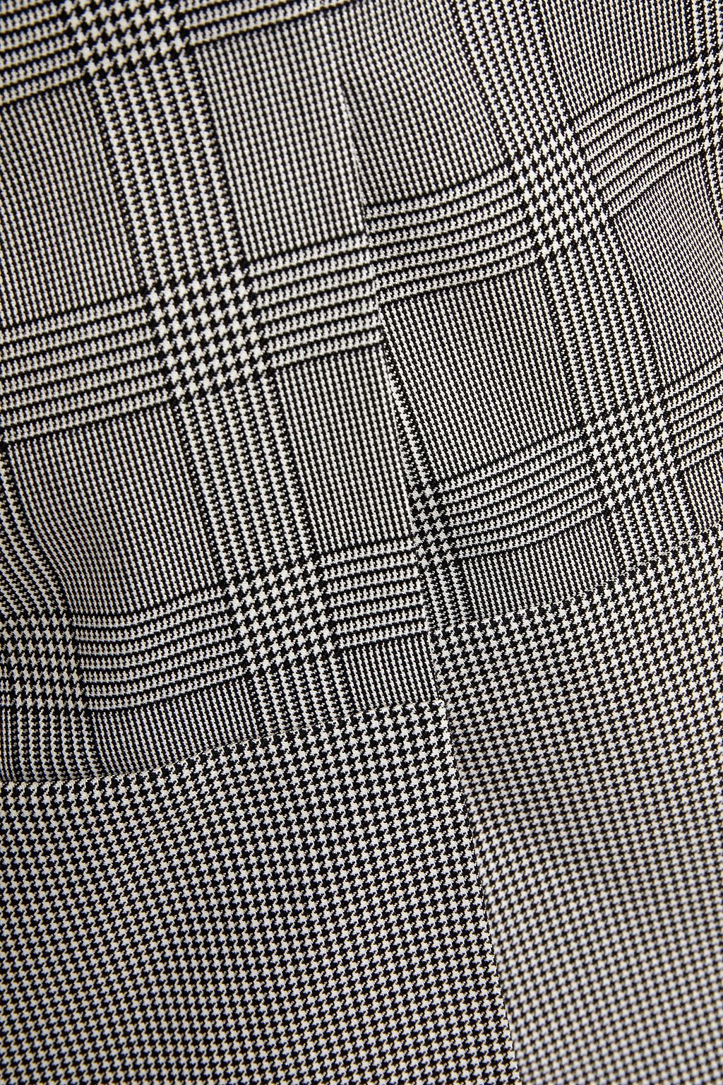 VERONICA BEARD Twain Prince of Wales checked cotton-blend midi pencil skirt