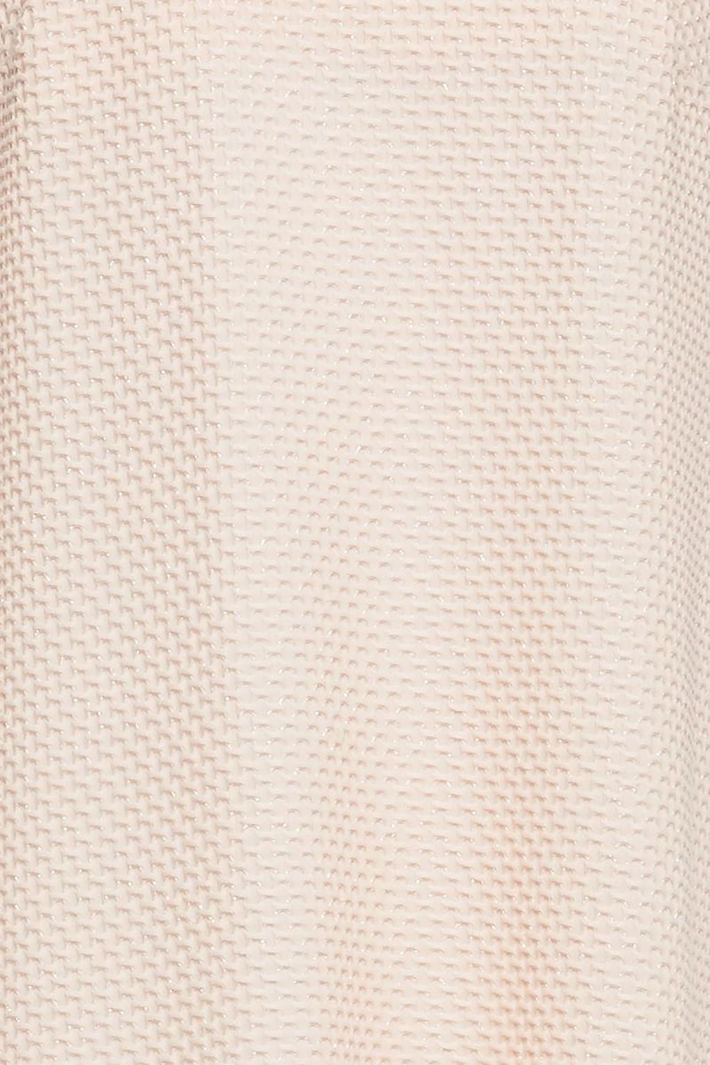 FISICO Metallic textured crepe mini dress
