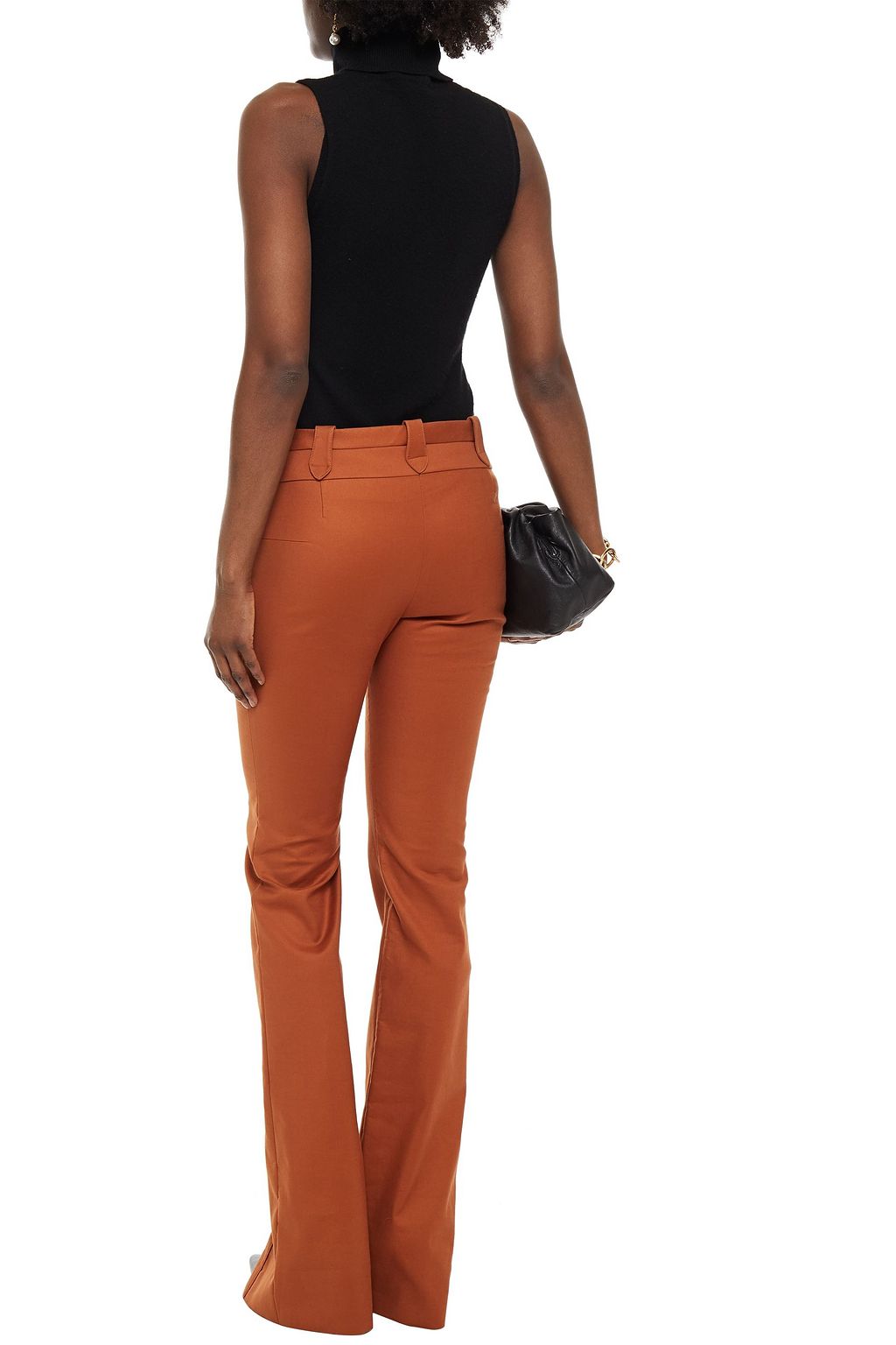 ALTUZARRA Cotton-blend flared pants
