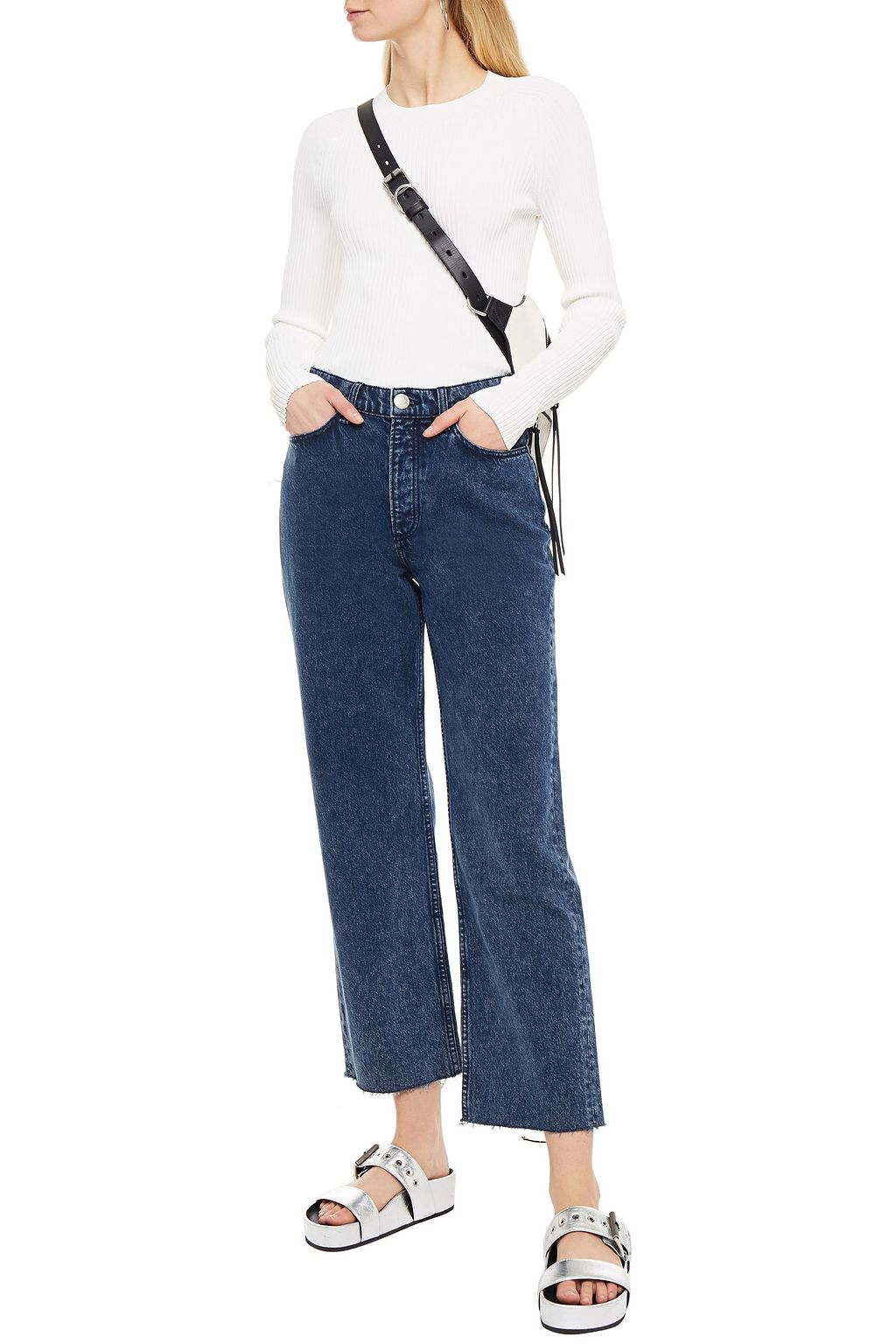 RAG & BONE Ruth high-rise straight-leg jeans