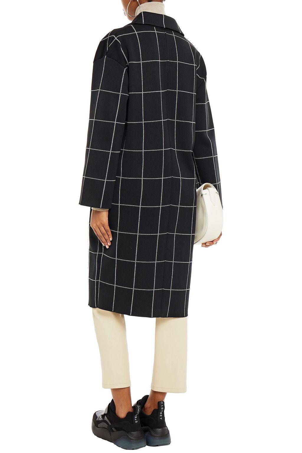3.1 PHILLIP LIM Checked jacquard-knit coat