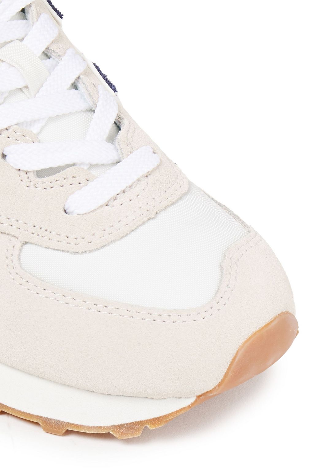 NEW BALANCE Suede and mesh sneakers
