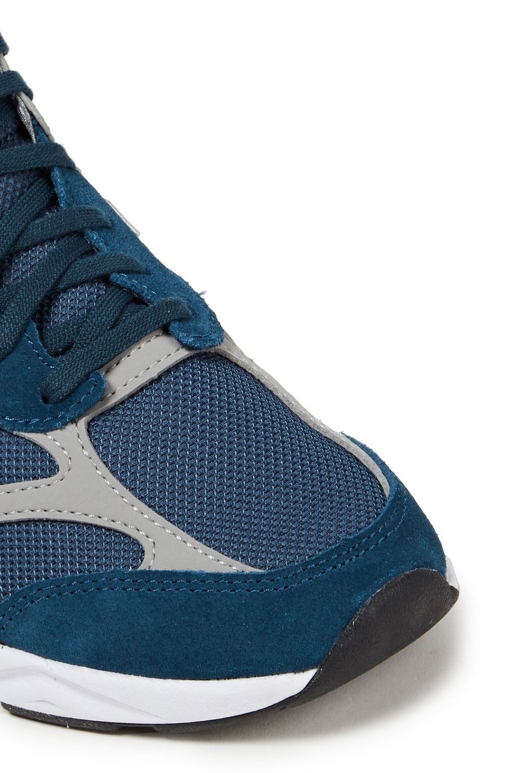 NEW BALANCE Suede and mesh sneakers