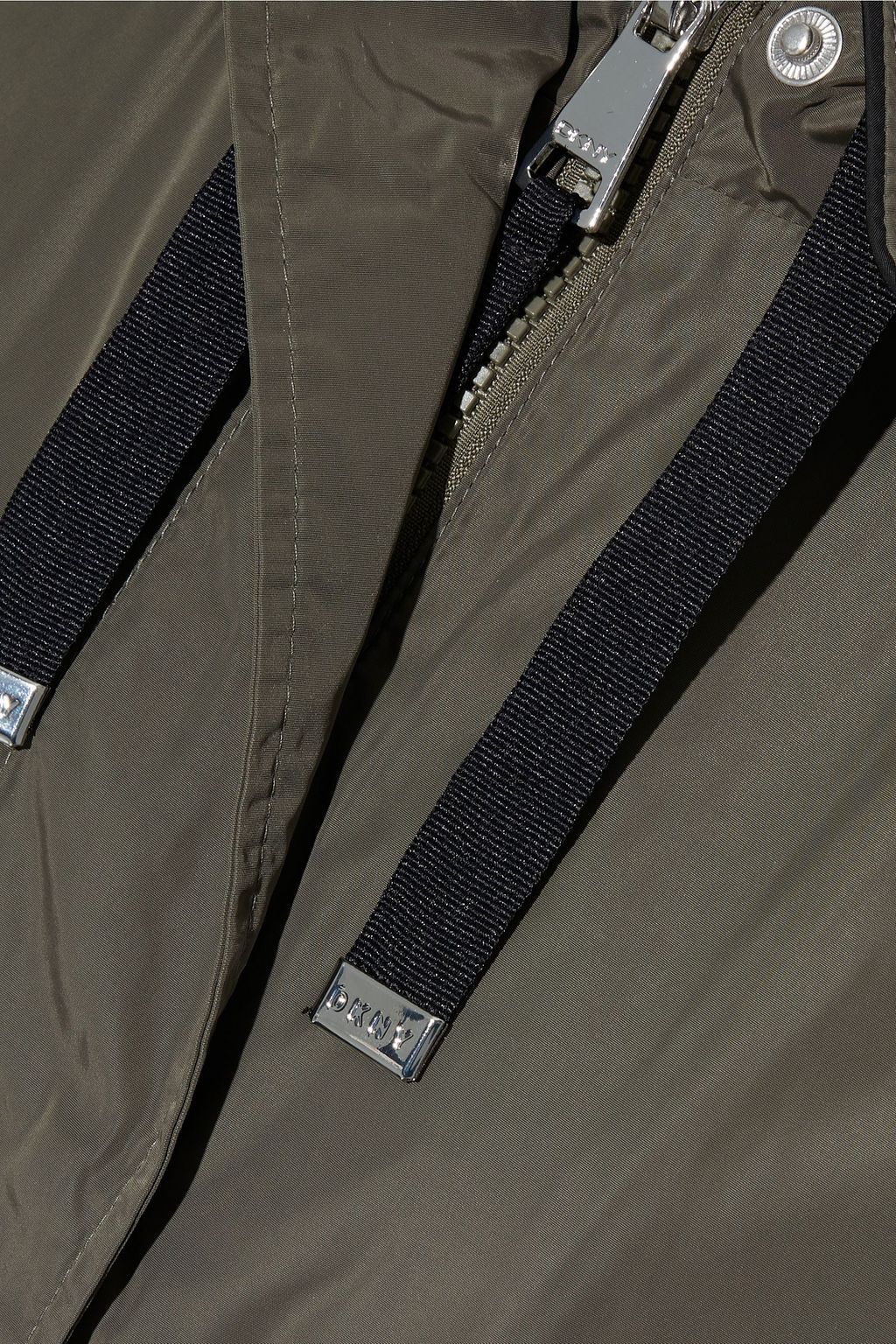 DKNY Shell hooded raincoat