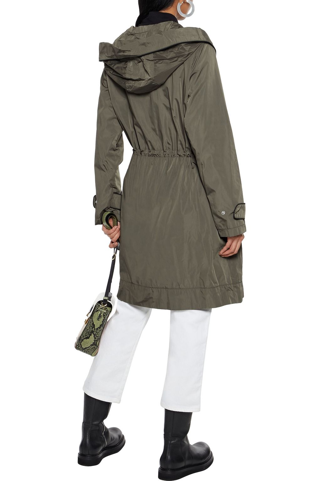DKNY Shell hooded raincoat