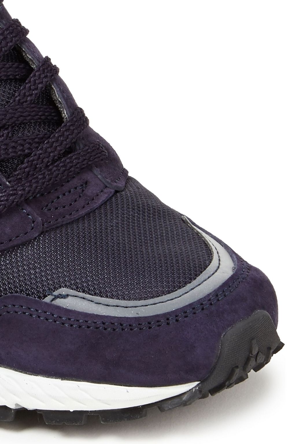 NEW BALANCE Suede and mesh sneakers