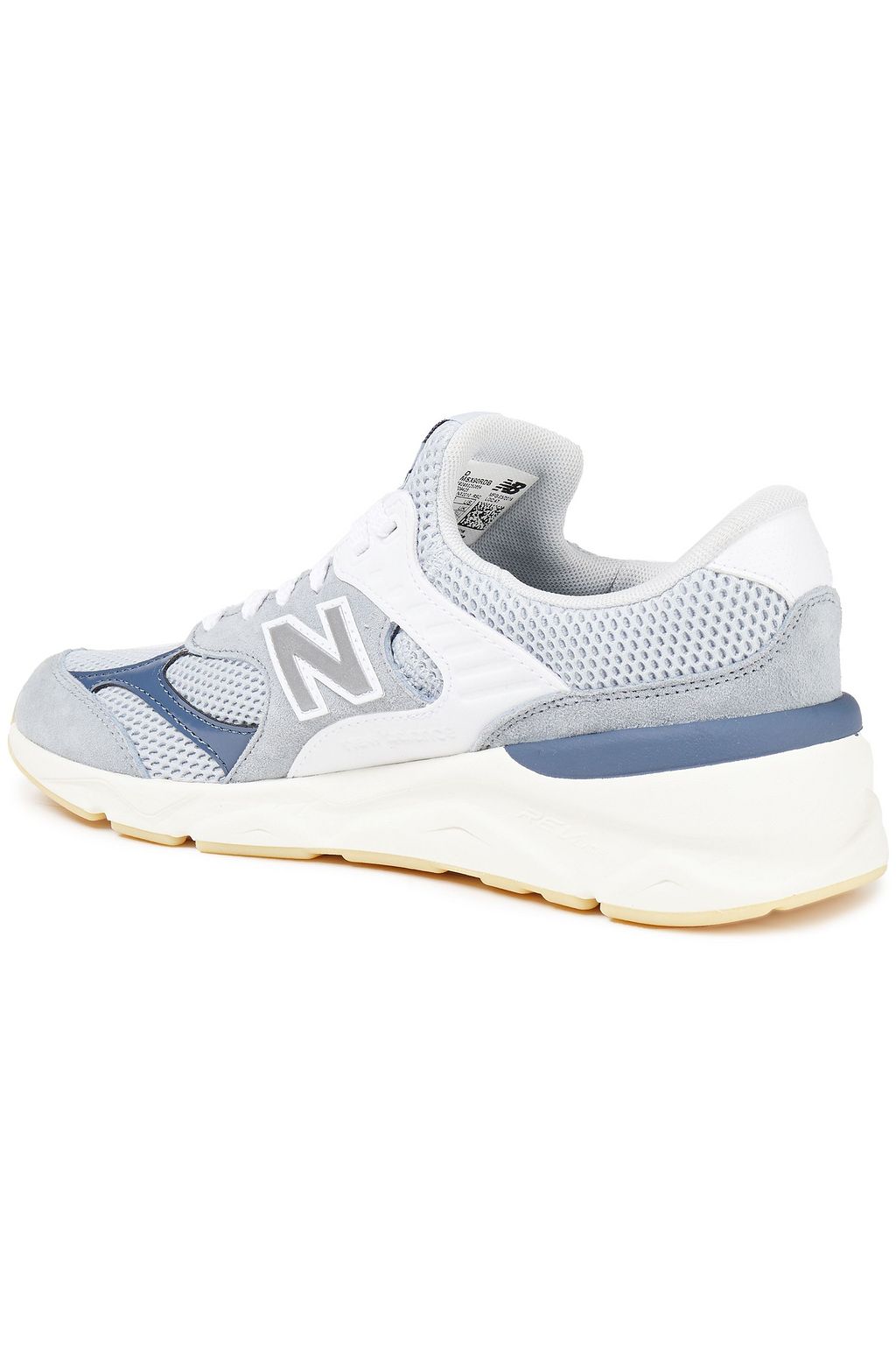 NEW BALANCE Suede, leather and mesh sneakers