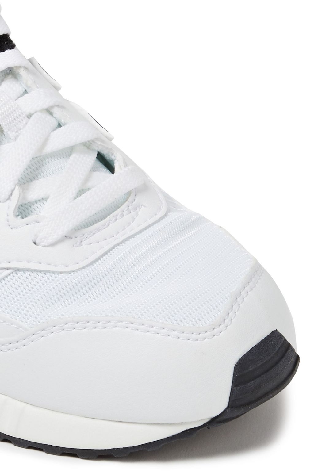 NEW BALANCE Leather and mesh sneakers