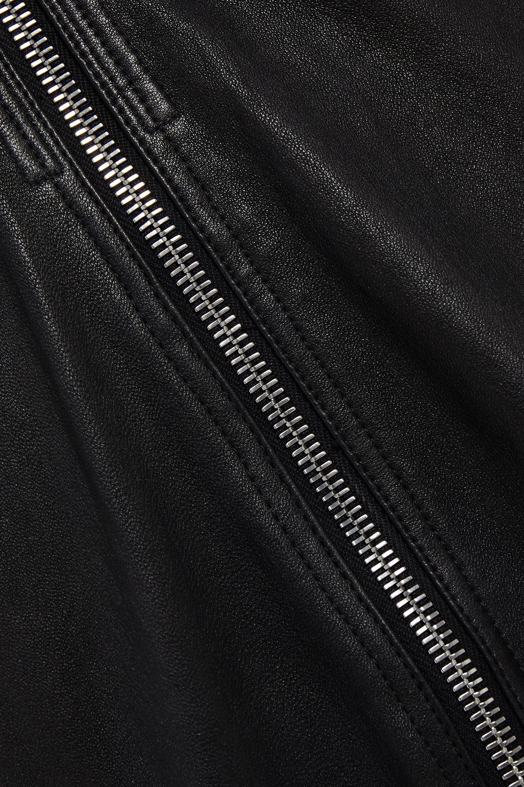 RICK OWENS Open-back stretch-leather dress