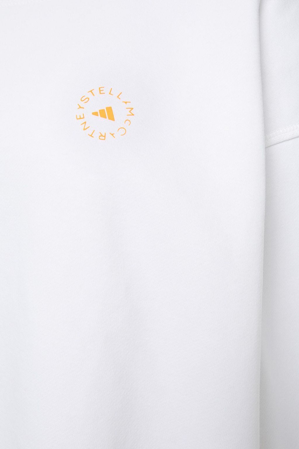 ADIDAS BY STELLA MCCARTNEY Printed cotton-blend fleece sweatshirt