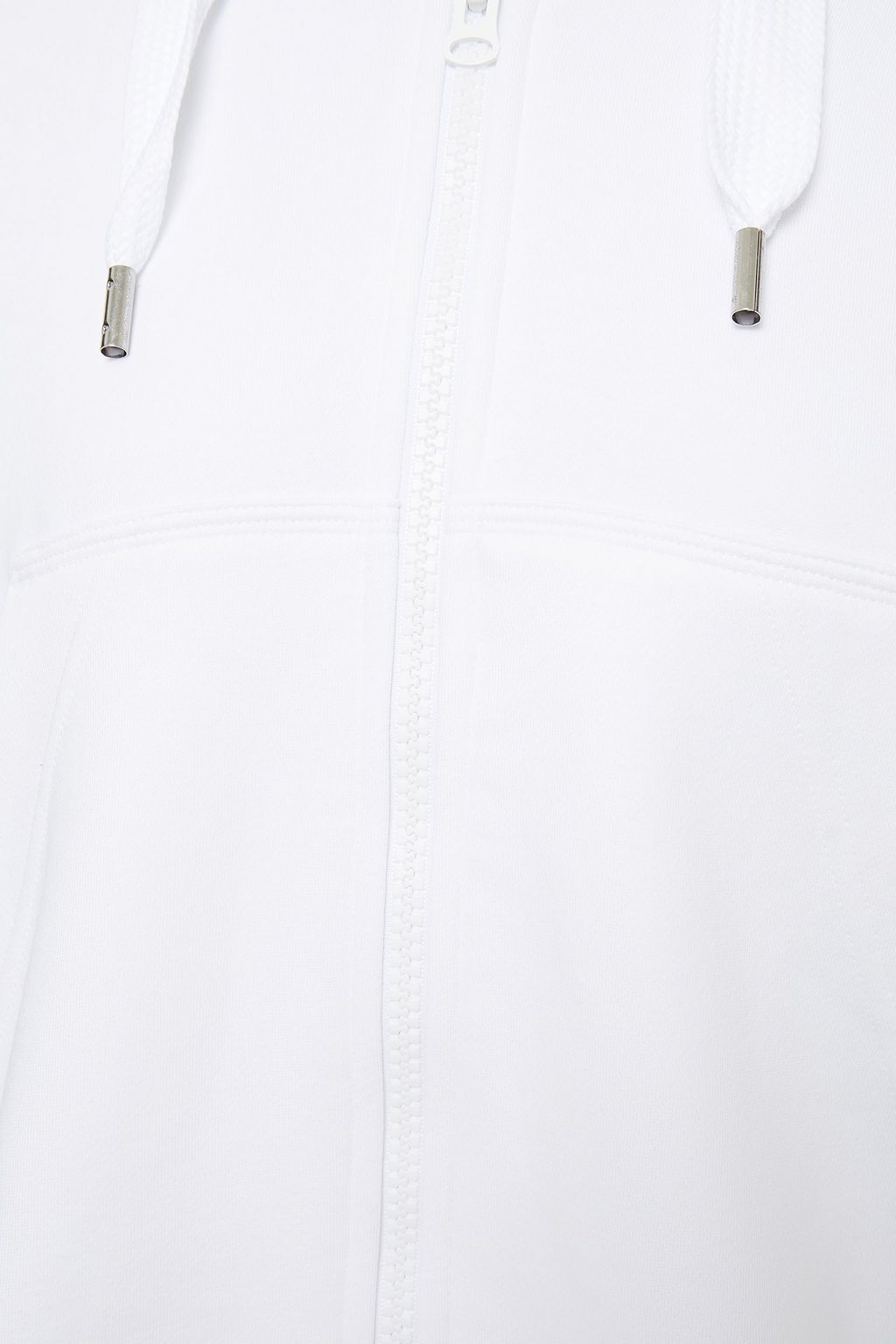 ADIDAS BY STELLA MCCARTNEY Printed cotton-blend fleece hoodie