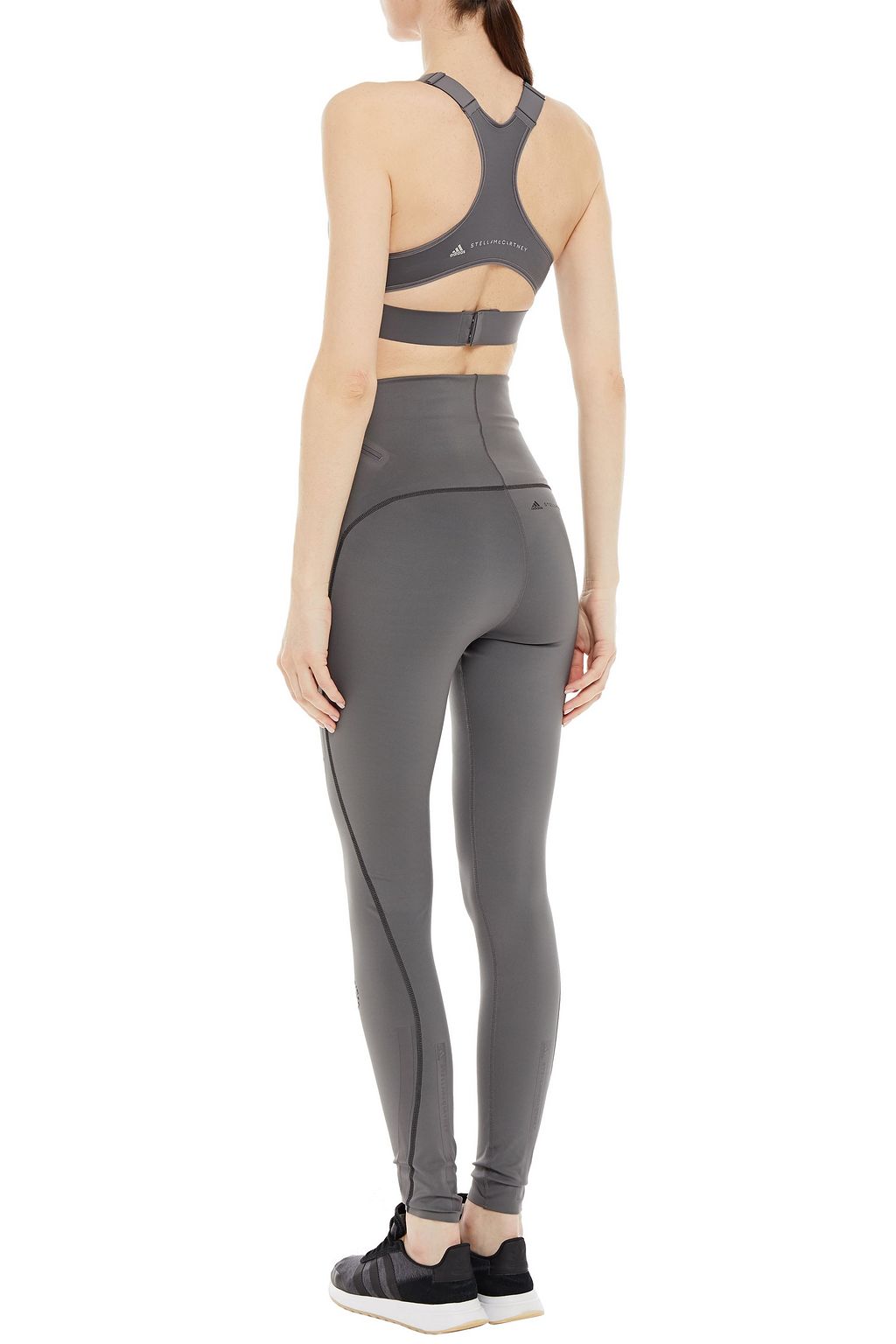 ADIDAS BY STELLA MCCARTNEY TruePurpose perforated stretch leggings