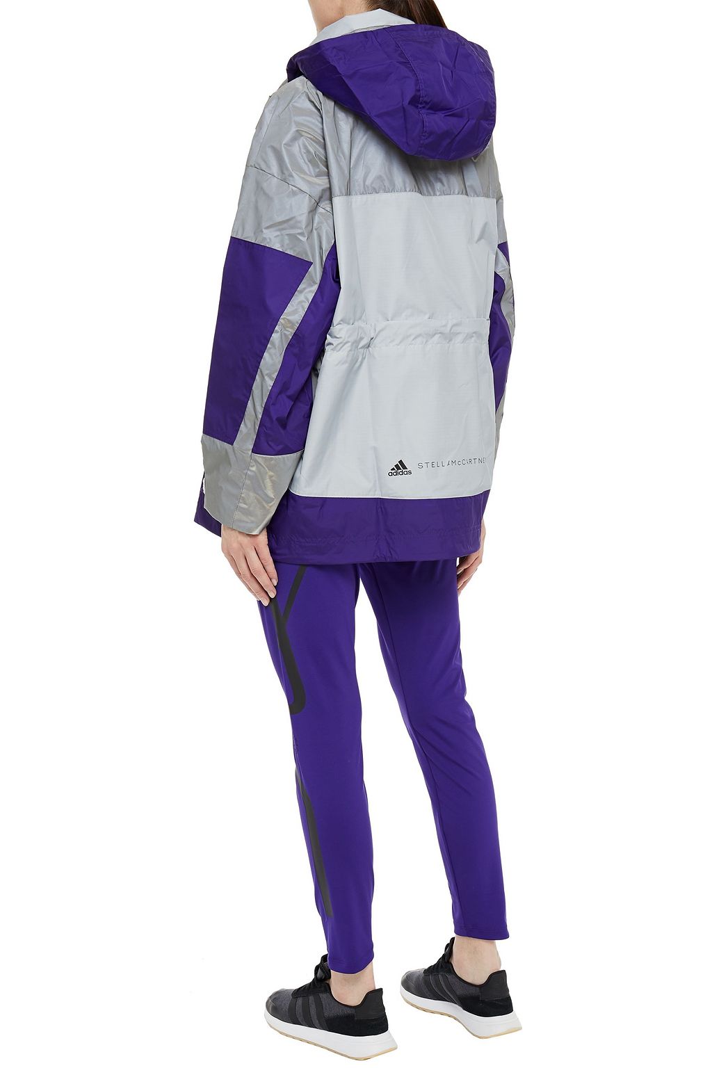 ADIDAS BY STELLA MCCARTNEY TruePace reflective-trimmed stretch leggings