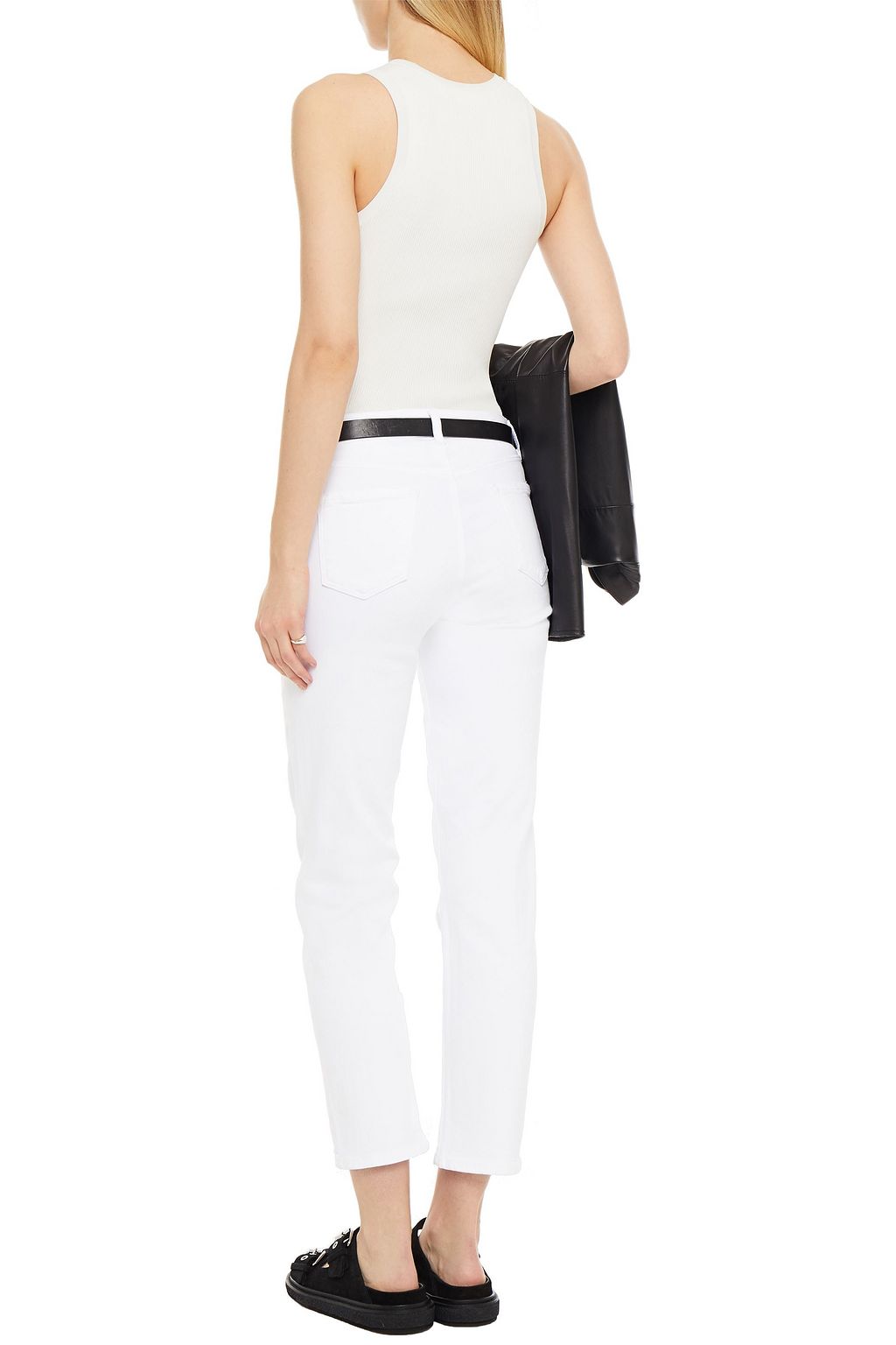 J BRAND Adele mid-rise slim-leg jeans