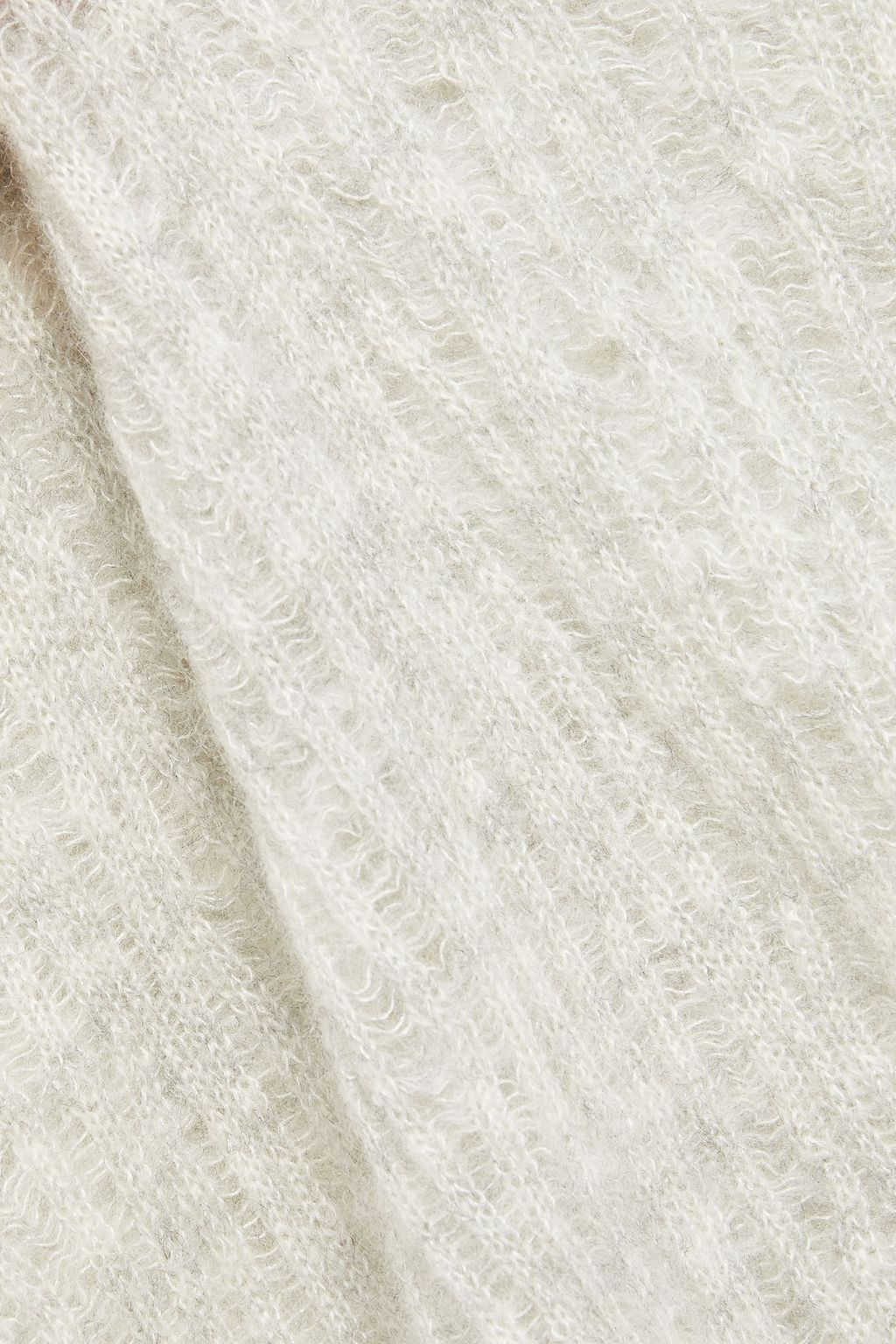 GABRIELA HEARST Open-knit cashmere and silk-blend sweater