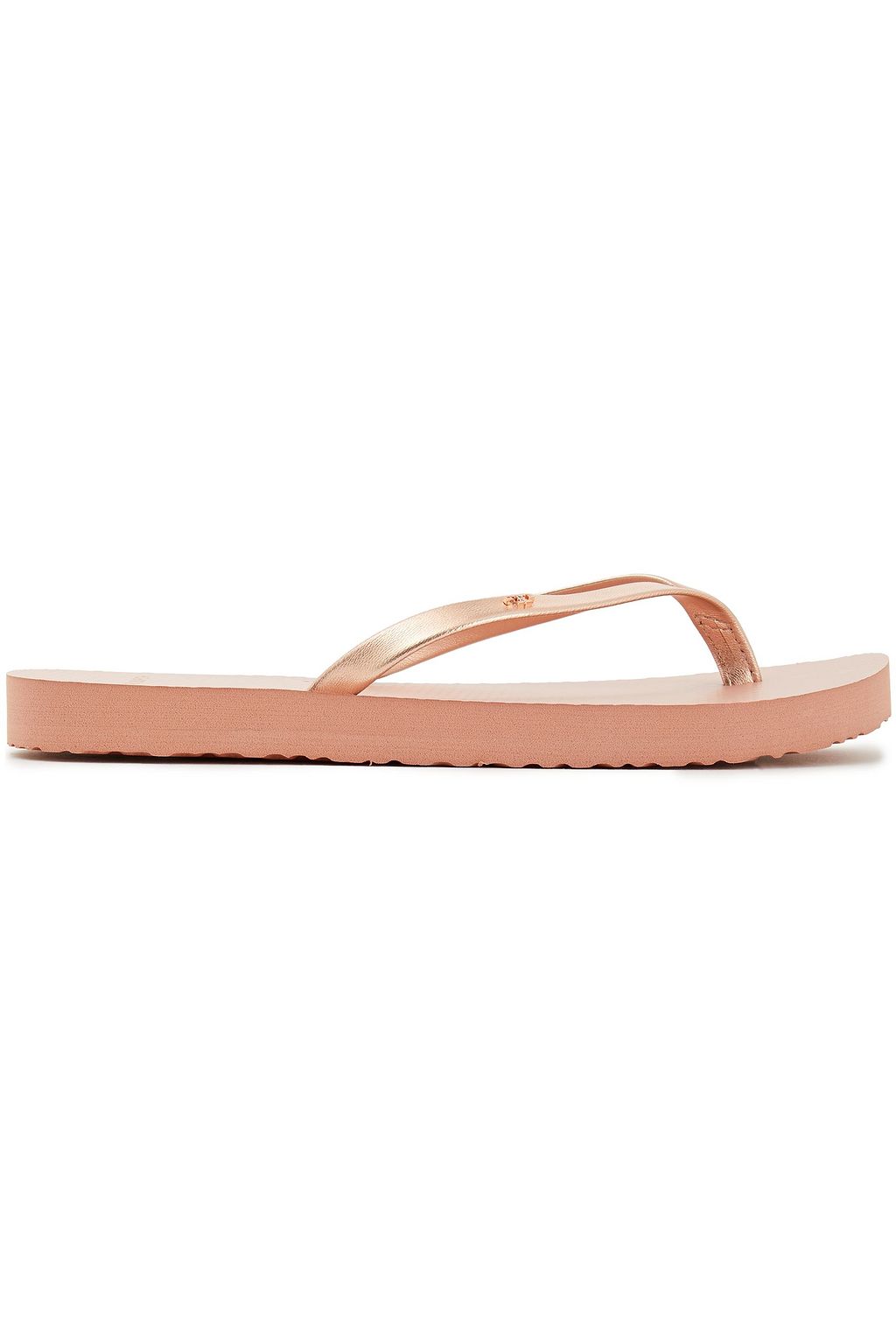 tory burch metallic flip flops