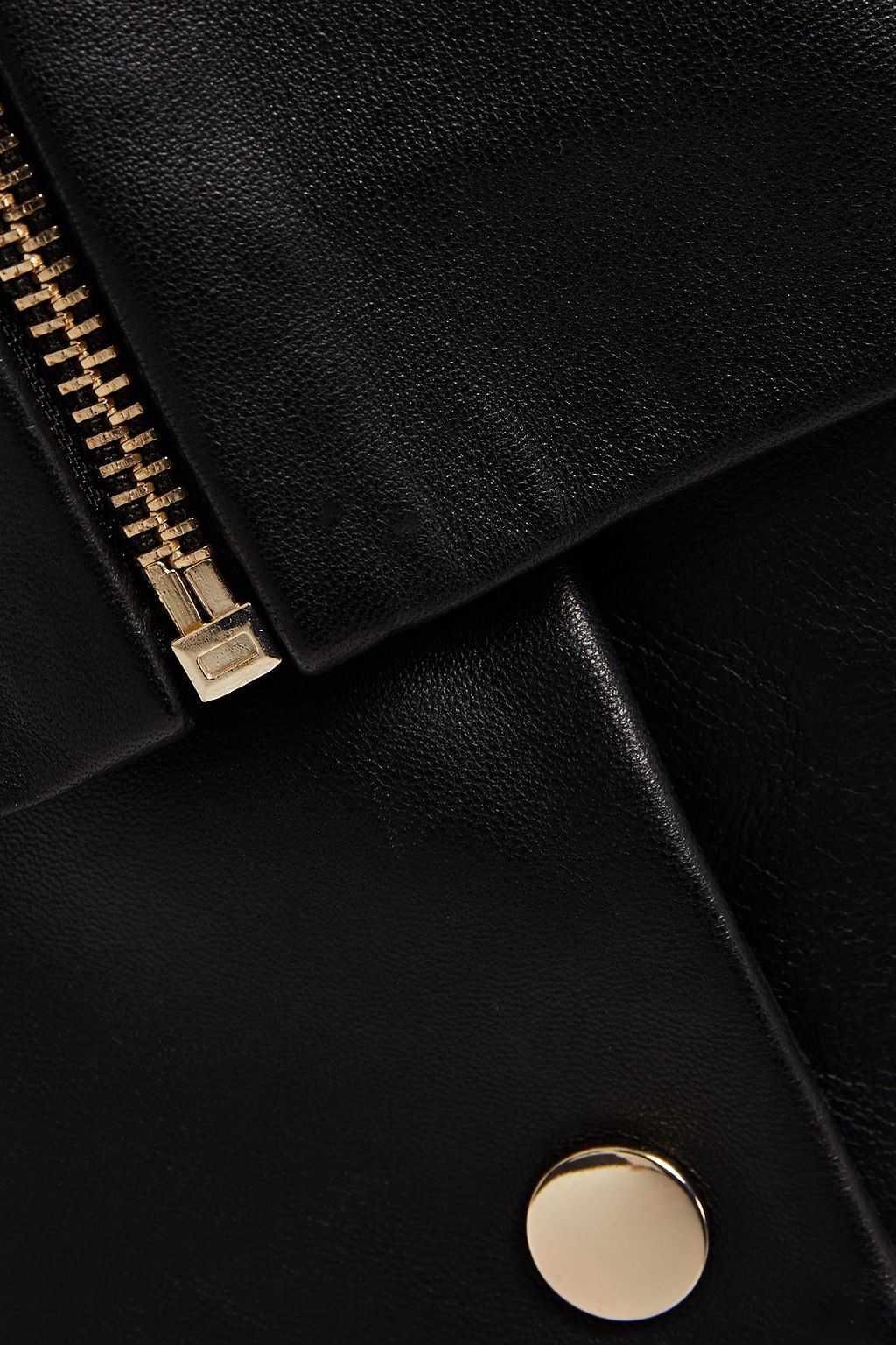 SANDRO Violetta leather jacket