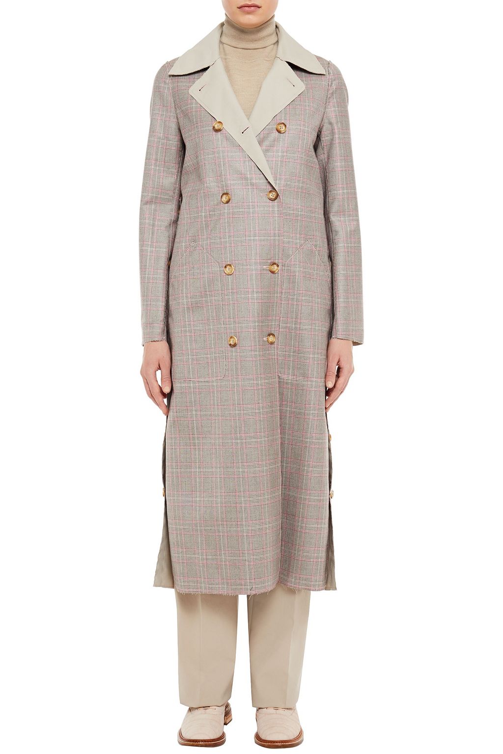 GABRIELA HEARST Wool-blend trench coat