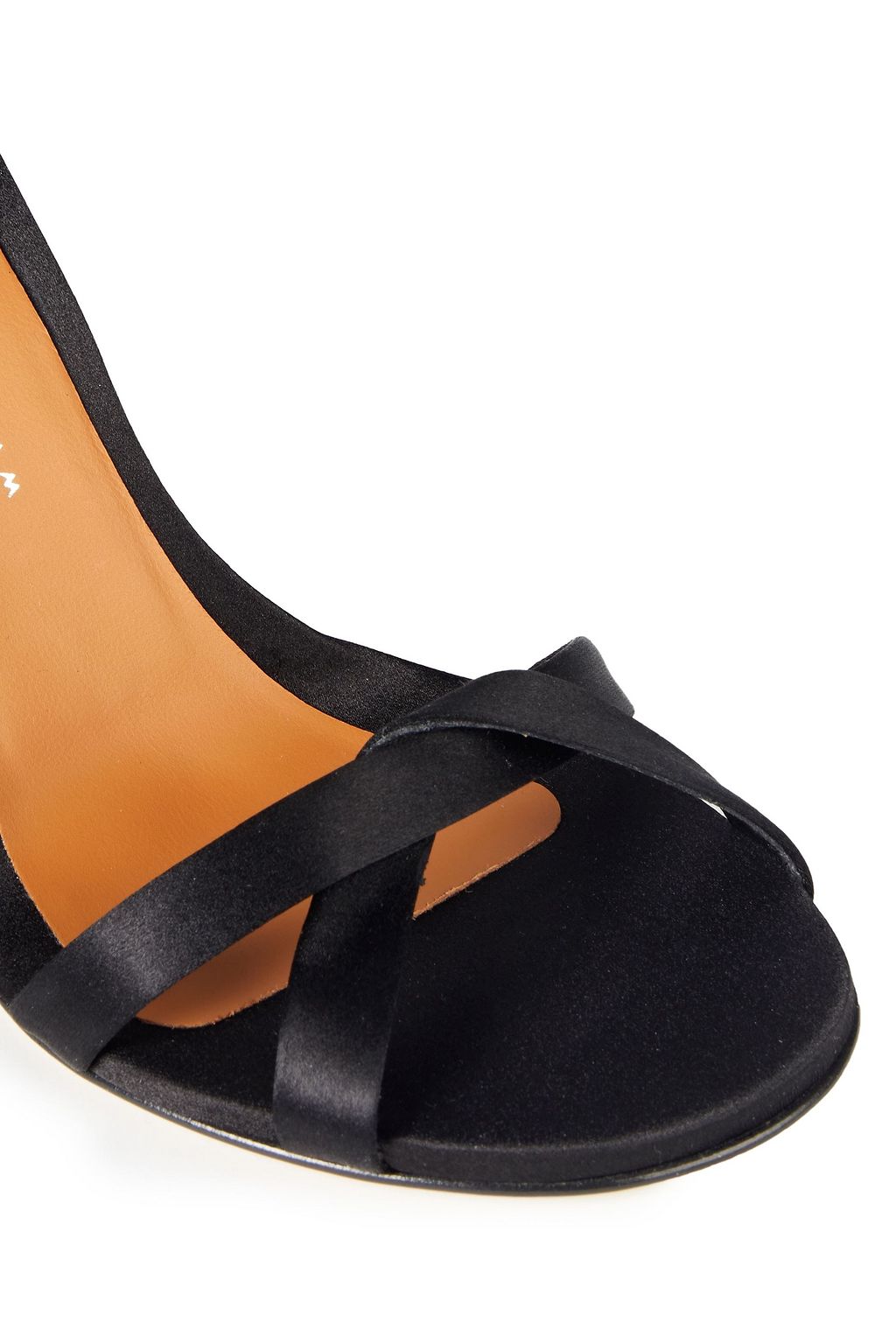 VICTORIA BECKHAM Amy 90 knotted satin sandals
