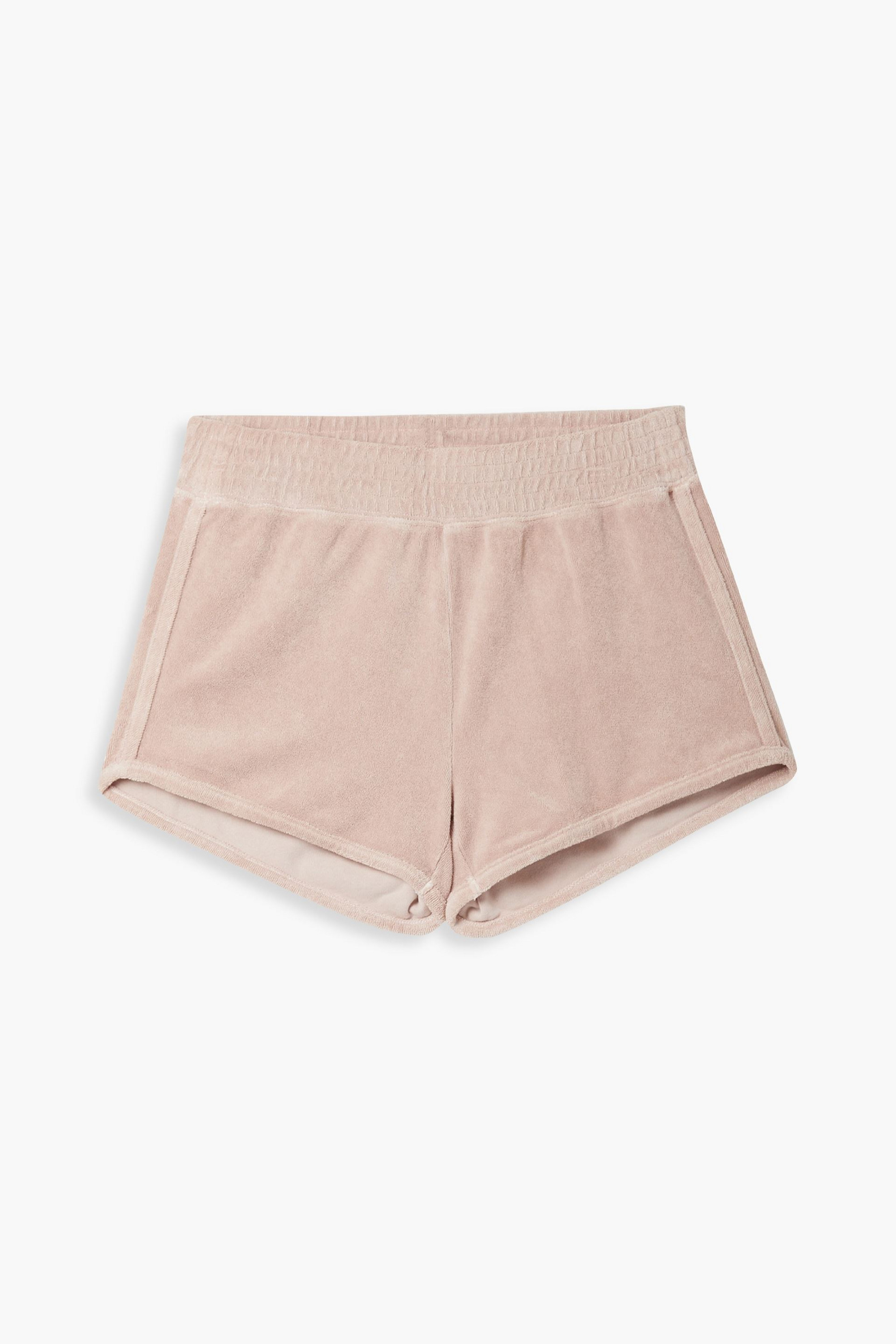 THE GREAT. Cotton-terry shorts
