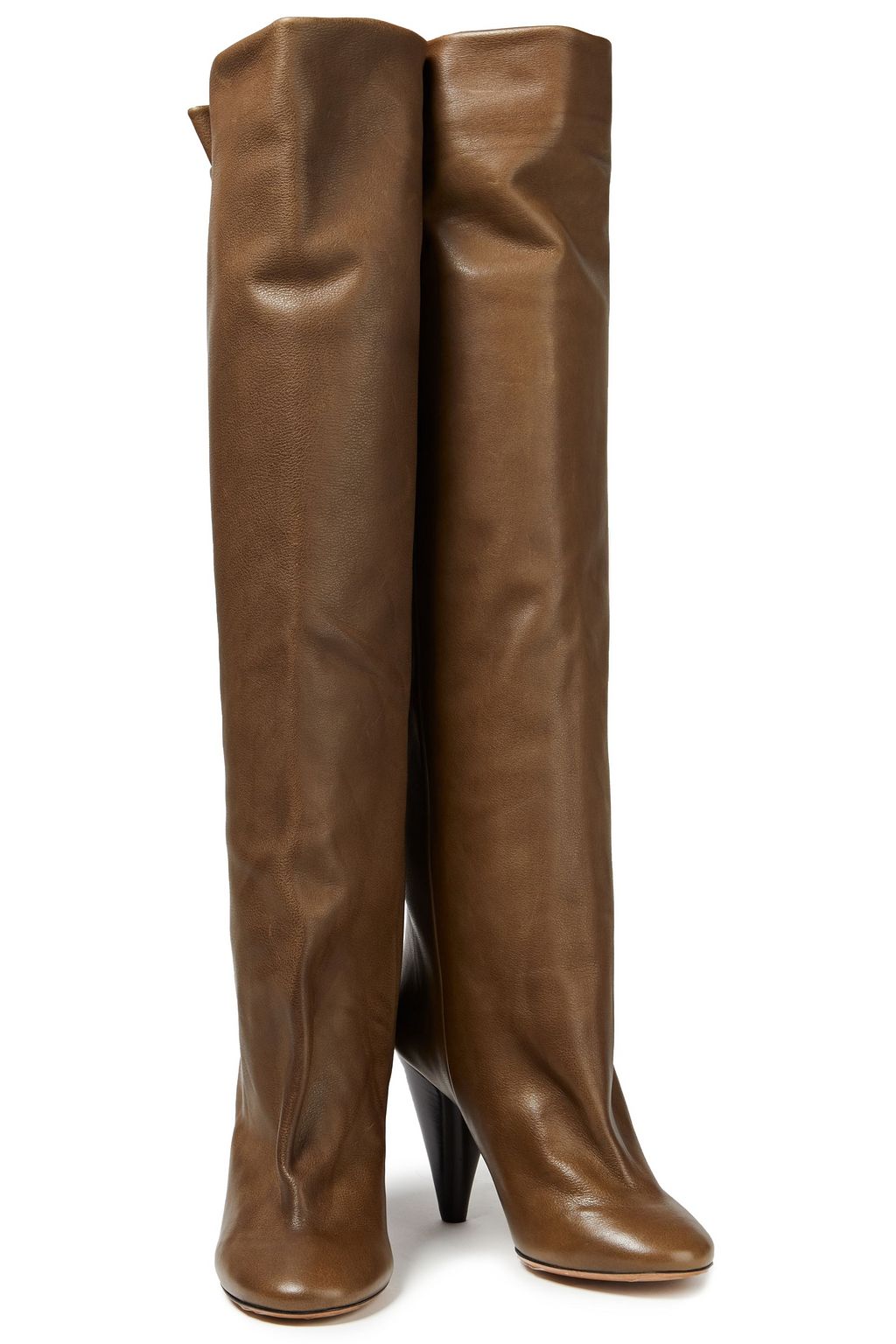 ISABEL MARANT Lacine leather knee boots