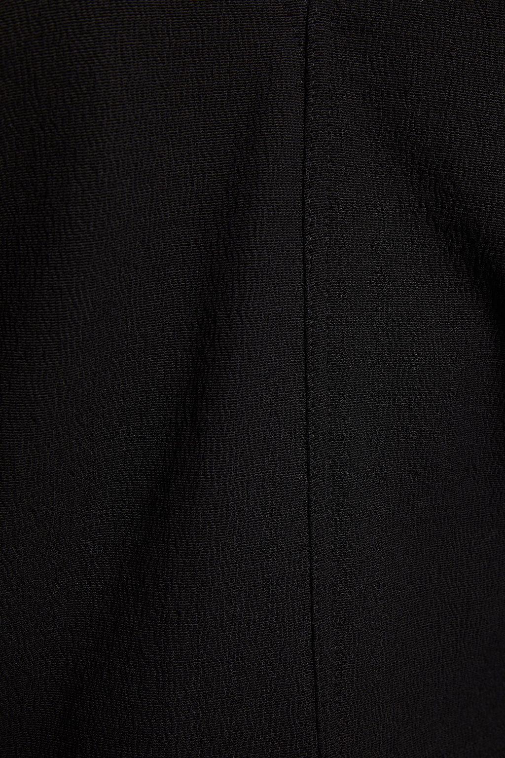 RICK OWENS Release textured cotton-blend mini dress