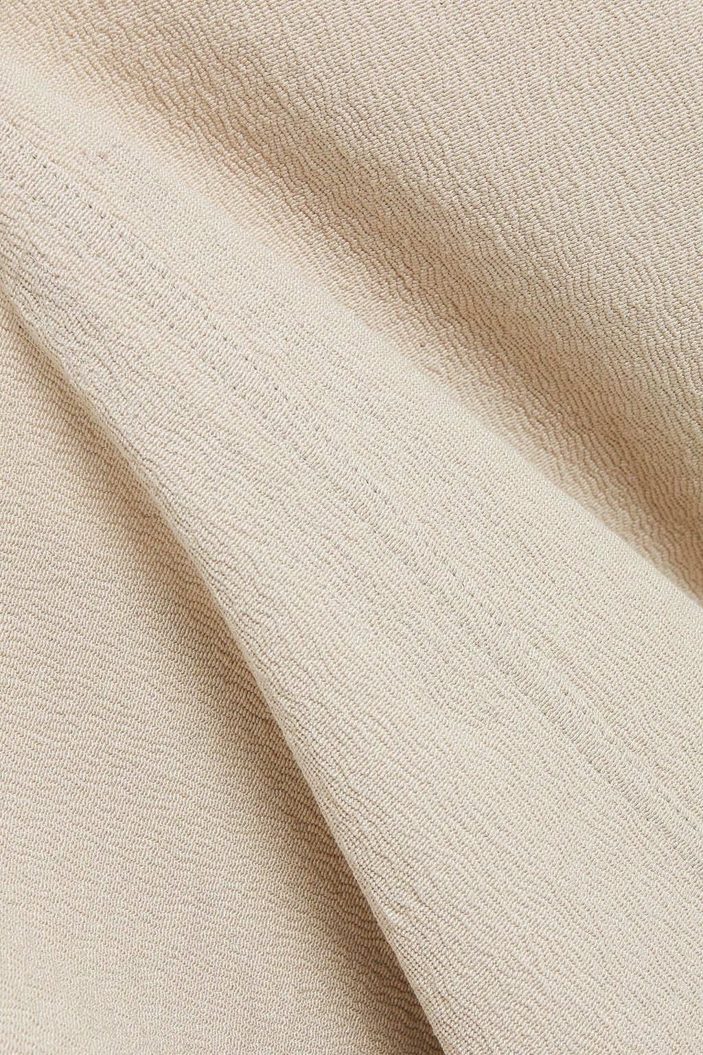 RICK OWENS Release textured cotton-blend mini dress