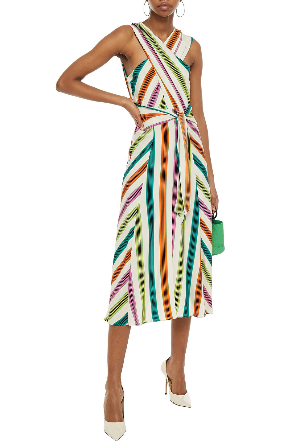 diane von furstenberg striped dress