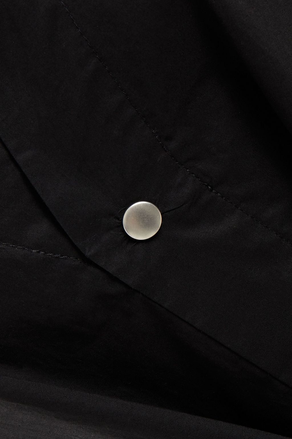 RICK OWENS ギャザー入り コットンポプリン ミニワンピース