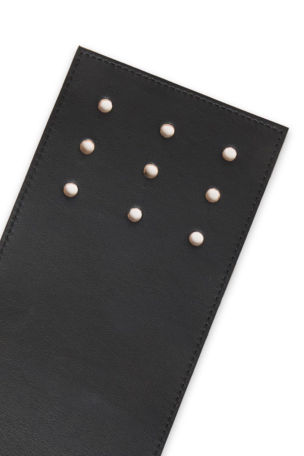 BALMAIN Embellished leather belt