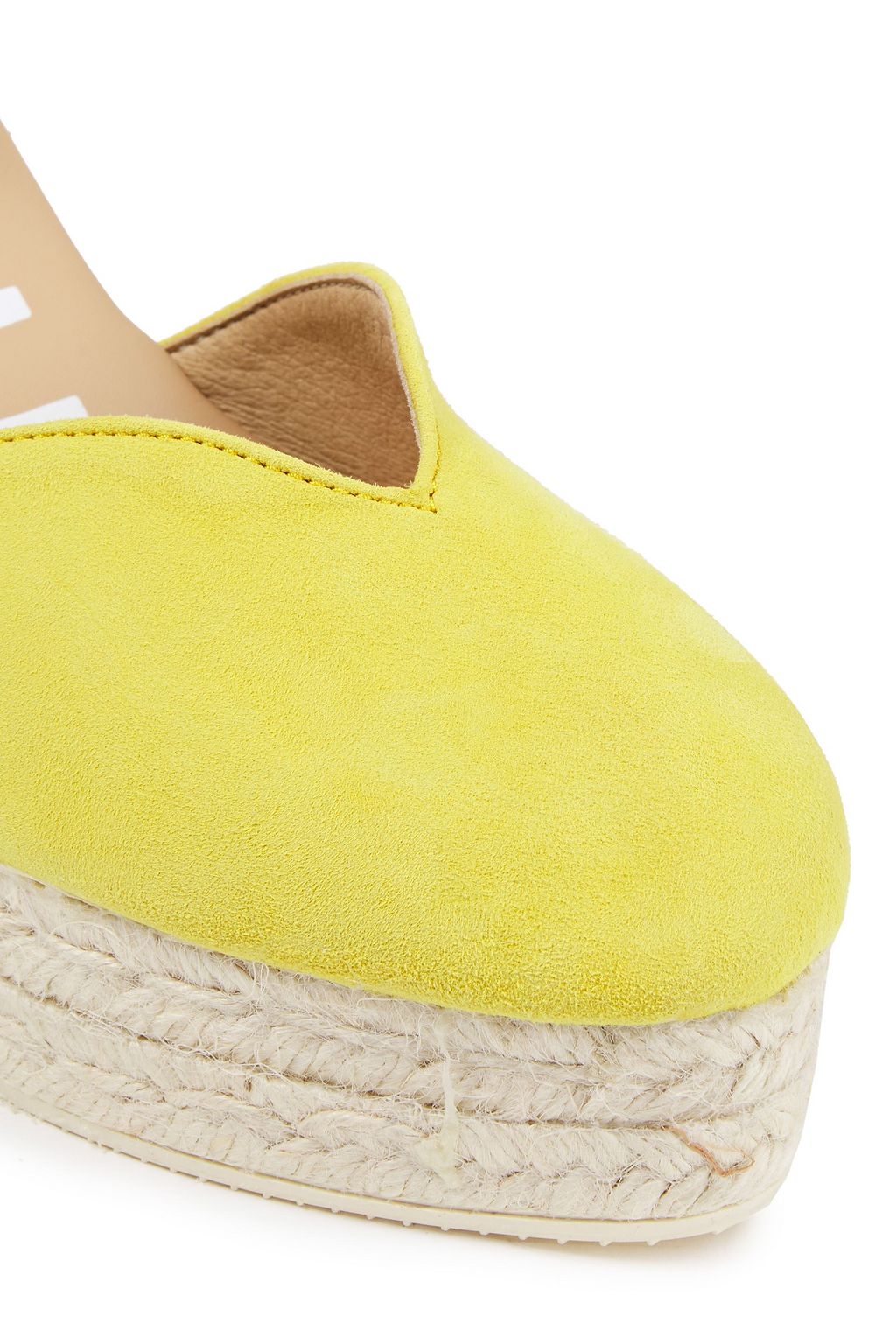 MANEBÍ Hamptons suede platform espadrilles
