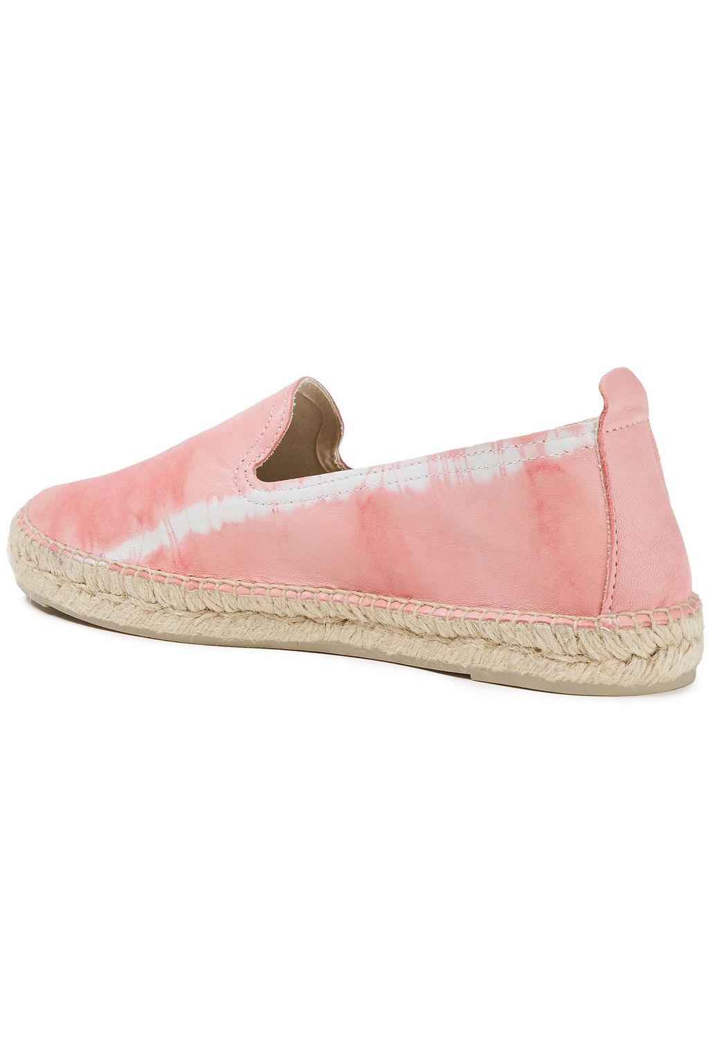 MANEBÍ Hamptons tie-dyed leather espadrilles